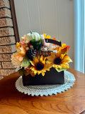 Handmade Autumn Grapevine Wreath – 20 Inch Fall Harvest Front Door & Entryway Decor